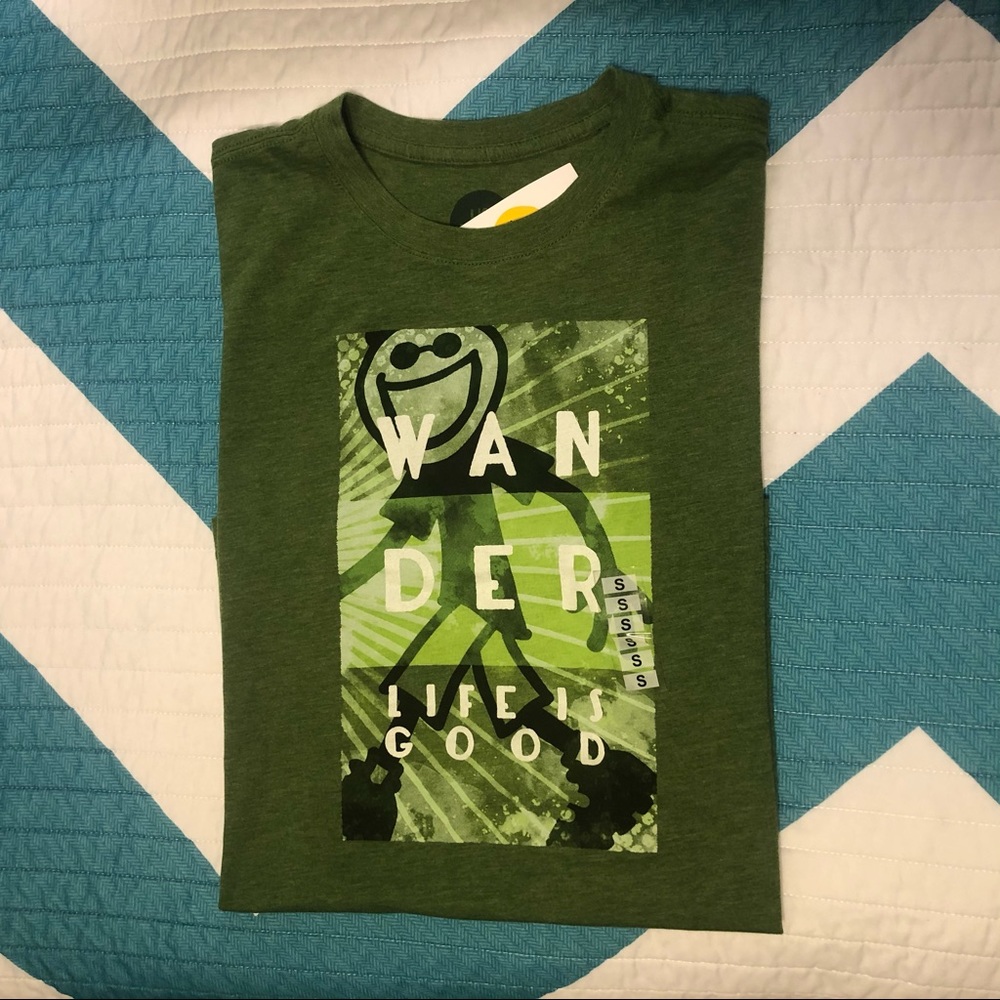 NWT Life is Good Wander T-Shirt Unisex
